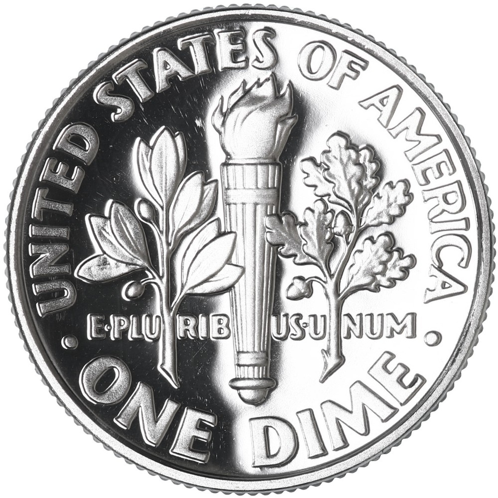2000 S Roosevelt Dime Gem DCam Proof CN-Clad