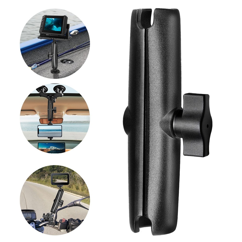 5.91" Dual Extension Double Socket Arm for RAM Mount B Size 1" Ball Component