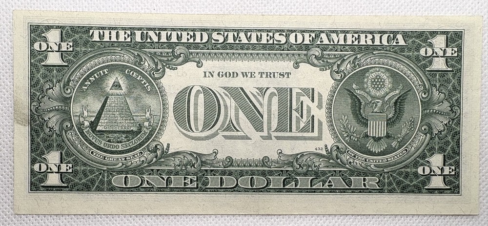 $1 - 1957B BLUE SEAL - SILVER CERTIFICATE - Uncirculated