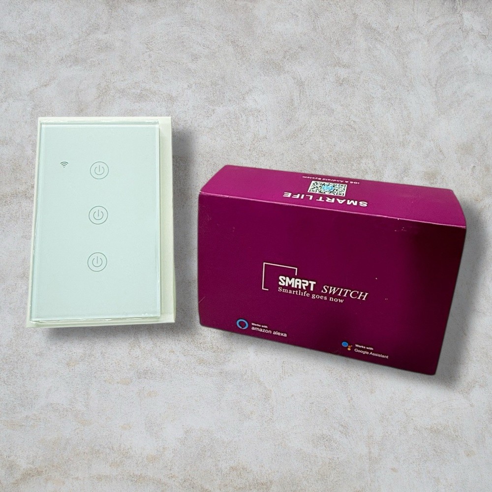 ZigBee Smart Switch DS-121 (3 Gang) | White