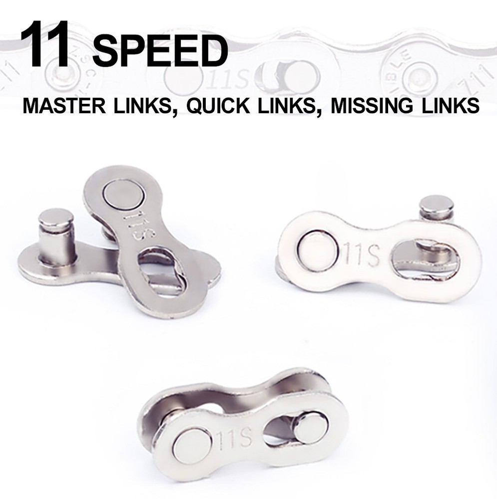 Bicycle Chain Master Links - for 11 Speed Chains - Quick Links, Missing Links