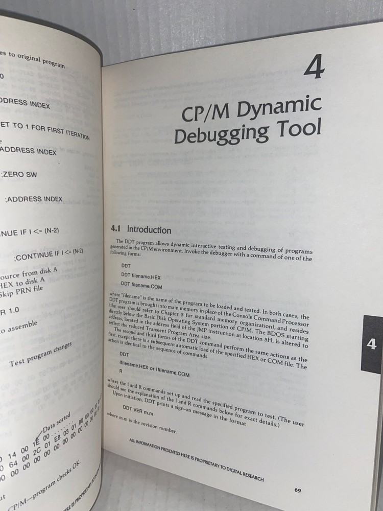 KAYPRO 10 Manual * ORIGINAL * CP/M OPERATING SYSTEM MANUAL 1ST PRINTING 1982 EUC
