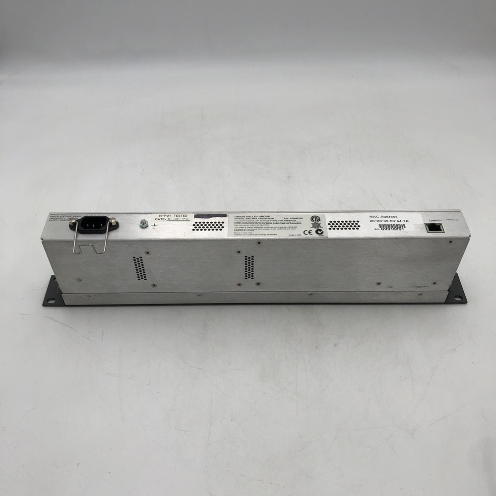 USED Grass Valley - Encore BPS Control Panel POWERS ON AS IS PARTS READ H