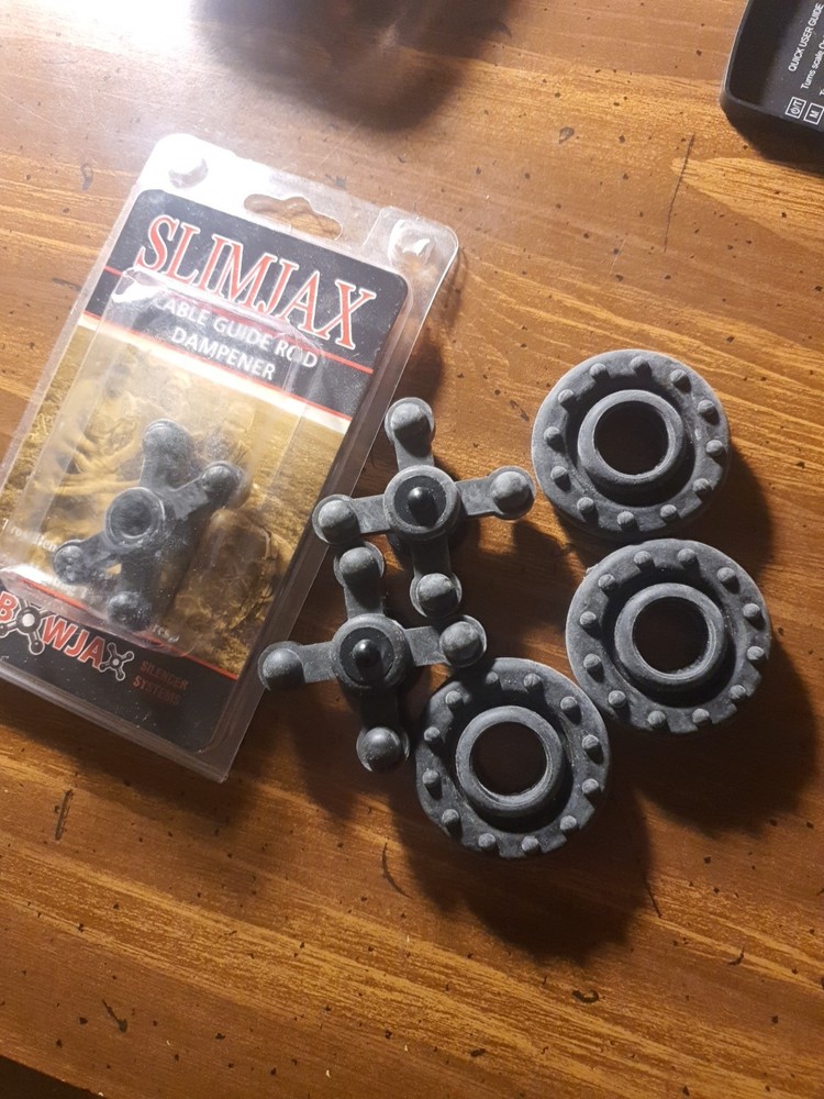 Bowjax Slimjax Cable Guard Dampener Solid Limb & Stabilizer Archery Lot