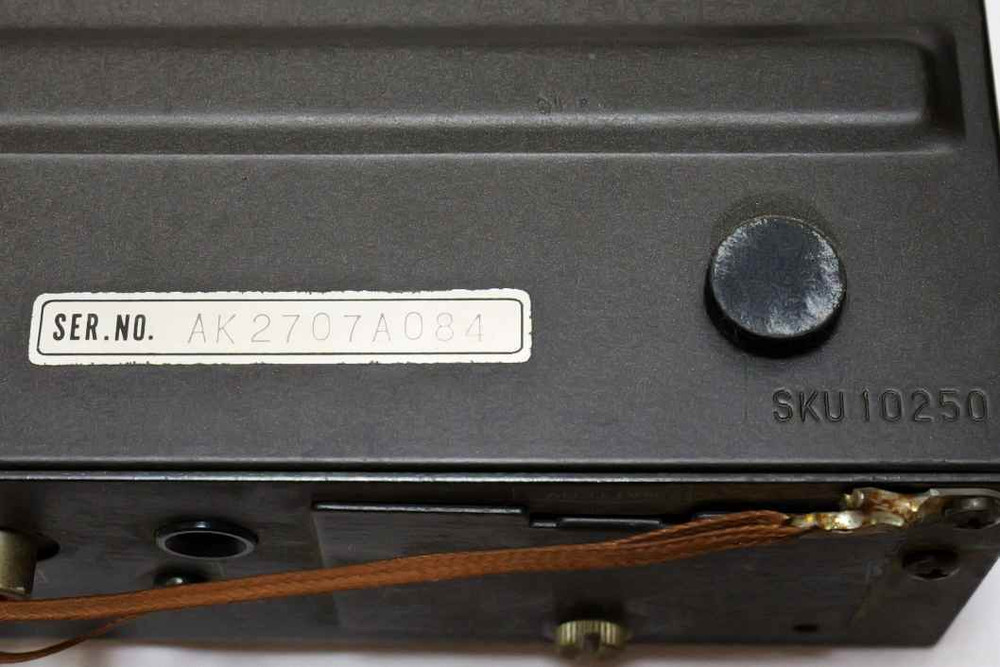 Technics SH-8000 Audio Analyzer Tested Signal Output Battery Rust Vintage