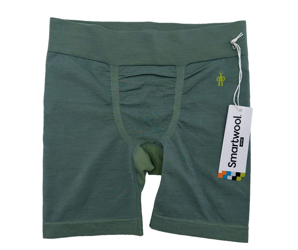 $48 SmartWool Men's Everyday Boxer Briefs 6" - Lead- Medium - New With Tags