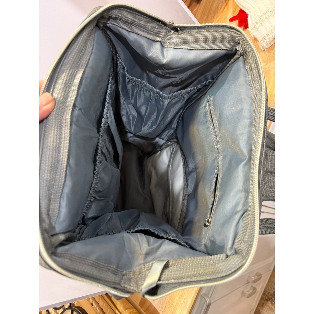 Dodo Babies Diaper Bag Backpack – Gray – Excellent Condition