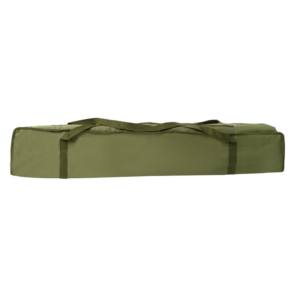 Olive Drab Oversized Aluminum Folding Cot Large Camping Sleeping Travel GI Type