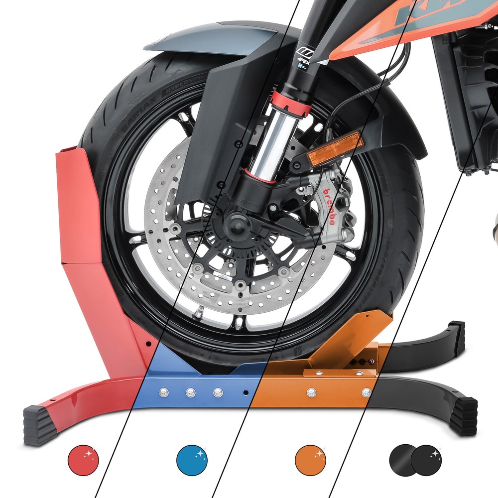 Motorcycle Wheel Chock Constands Easy Plus Black