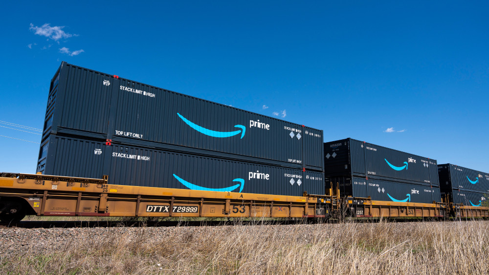 Amazon Prime Container N 1:160 Scale Decal Set