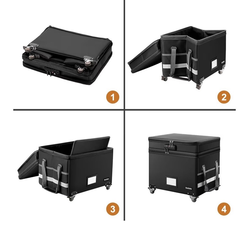 DocSafe Fire/ Water Resistant File Box