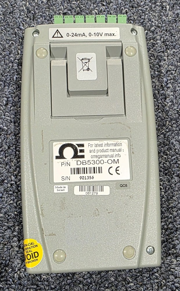 Pre Owned | Omega DB5300-OM / OM-DAQPRO-5300 8-Channel Handheld Data Logger Only