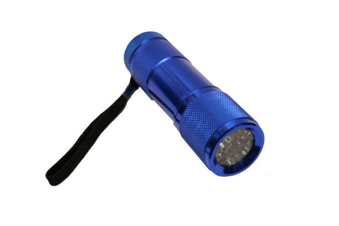 9 Bulb LED White light Flashlight #3520