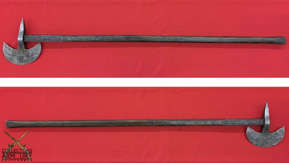 16th/17th Century Heavy Continental Pole Axe