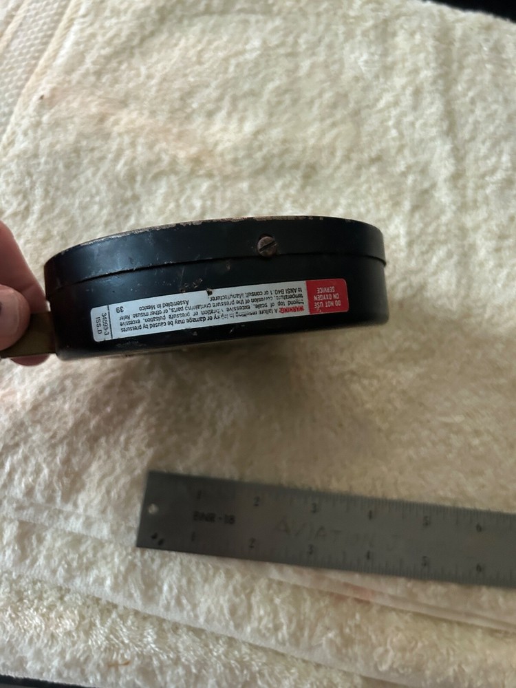 MARSH PSI Pressure Gauge