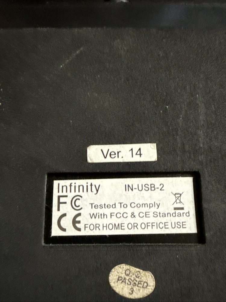 Infinity IN-USB-2 USB Digital Foot Control