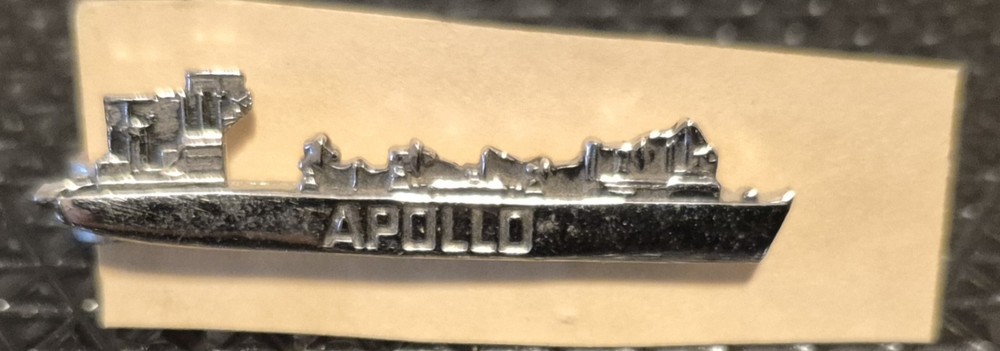 Apollo-ship Tie Clip
