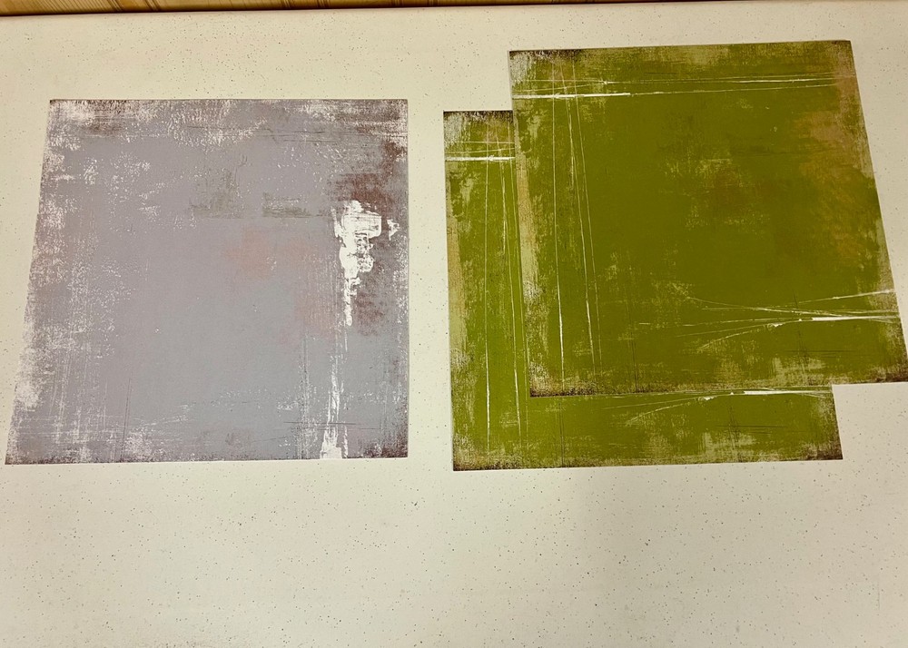 Basic Grey Perhaps 14 Sheets 12"x12", Stickers, Die Cut Alphas & Tags - READ