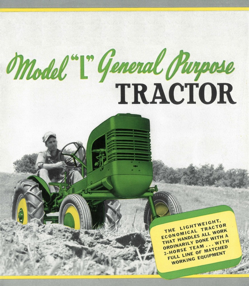 Model L General Purpose Tractor & Matched Implements Brochure