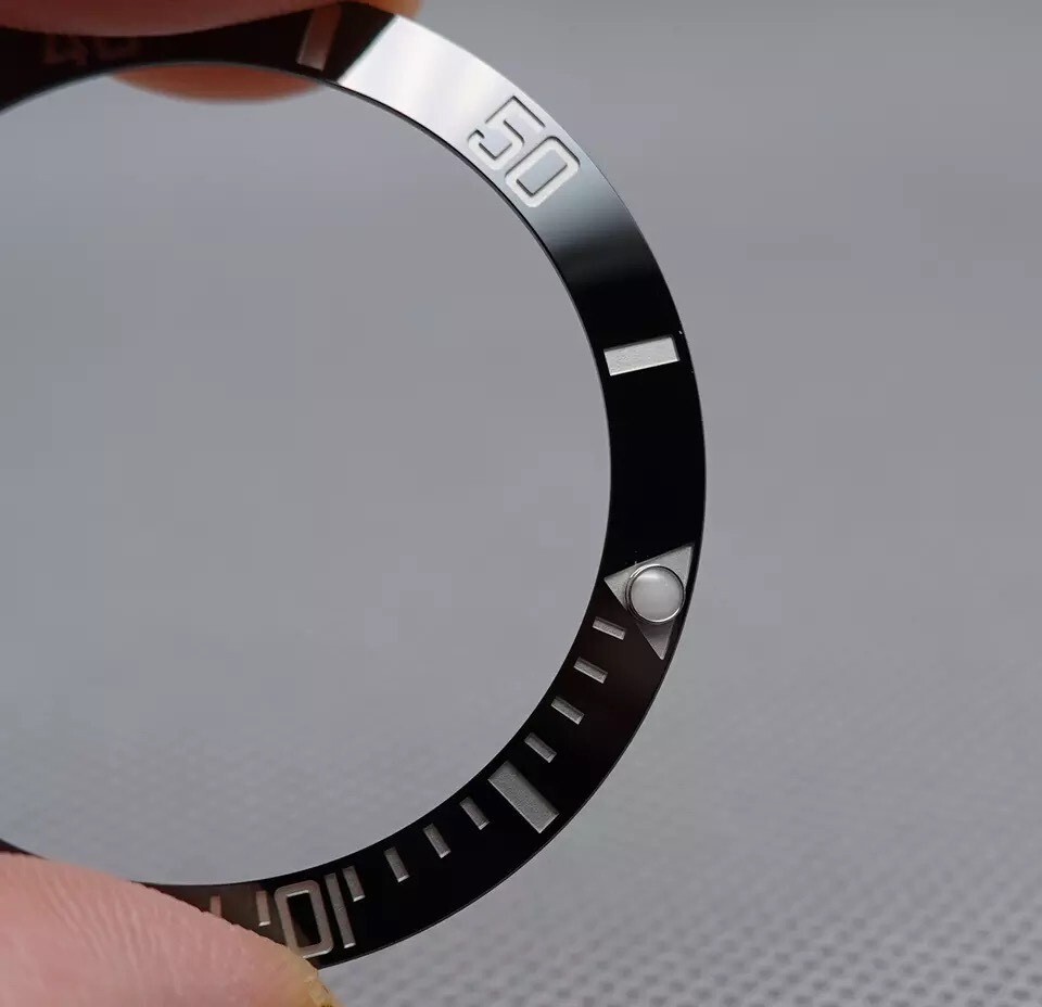 Black Ceramic Bezel Insert for Rolex 41 Submariner 126610LN