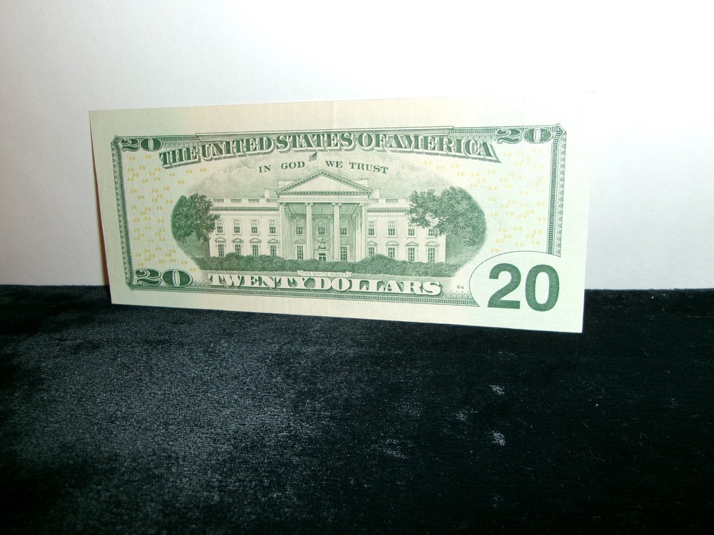 2017 $20 USD Miscut & Misaligned Star Note NK 10857241* Uncirculated
