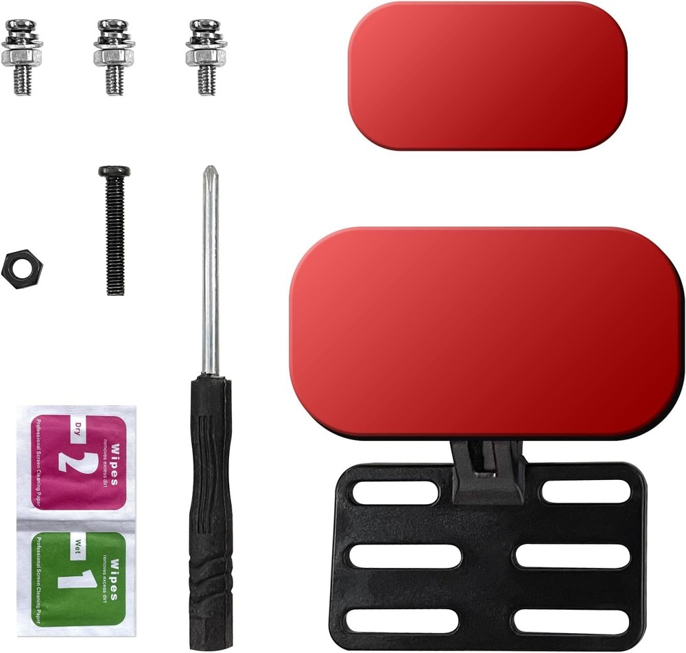 Rear Camera Holder Window Bracket for Most Back Dash black, red