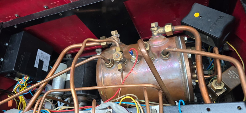 Rancilio 2 Group Espresso Coffee Machine Automatic Control Volumetric