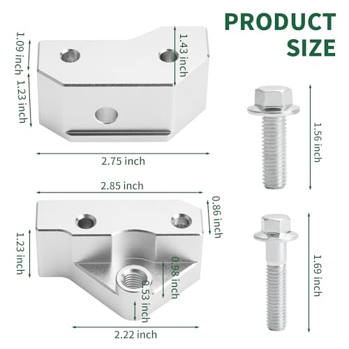 Knock Sensor and Hardnesses Relocation Bracket Kit for GM Gen 3 LS V8 Engines