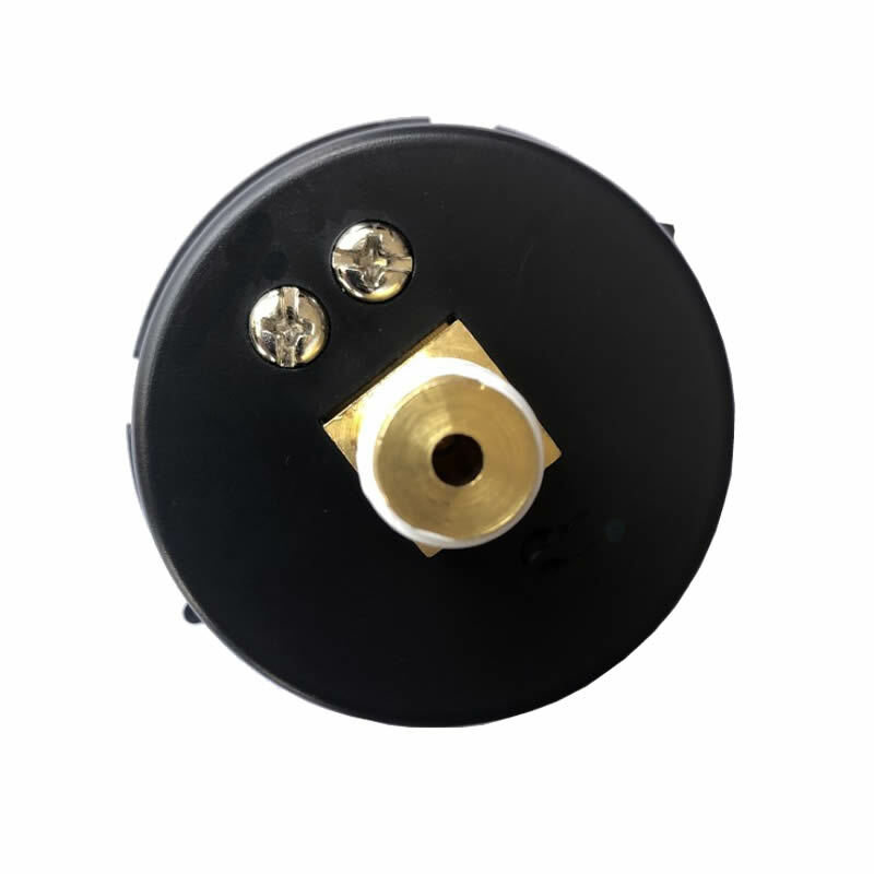 2" Black Case - Lower Mount POOL FILTER PRESSURE GAUGE