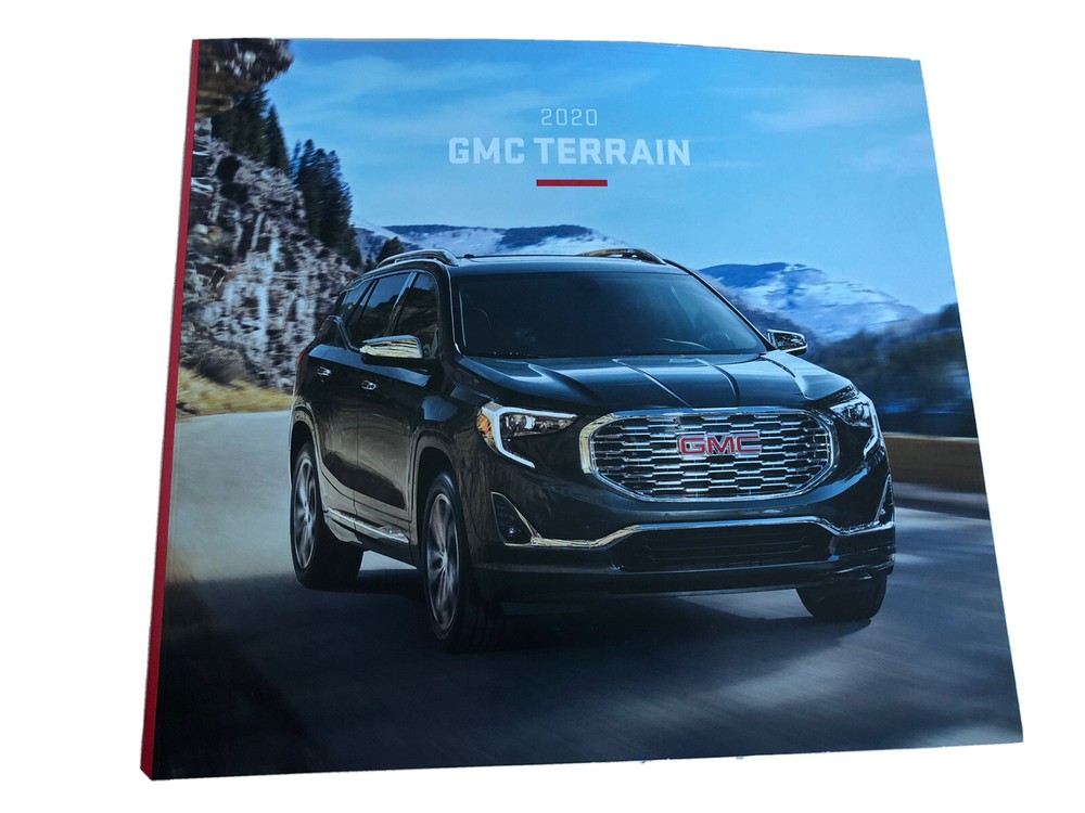 2020 GMC TERRAIN 30-page Original Sales Brochure