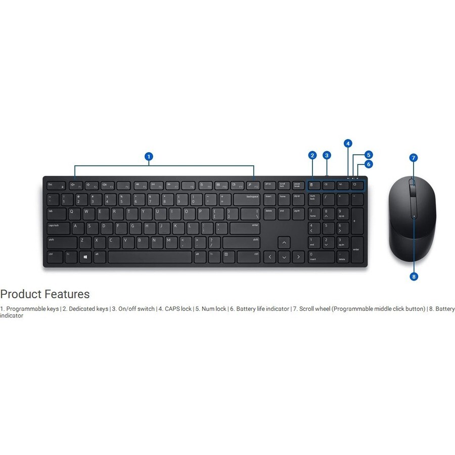 Dell Pro Keyboard & Mouse