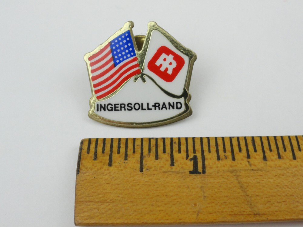 Ingersoll-Rand Flags Enamel Lapel / Hat Pin