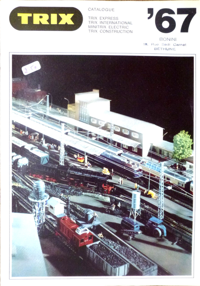 1967 HO / TRIX Model Railroad Catalog / 56 Pages
