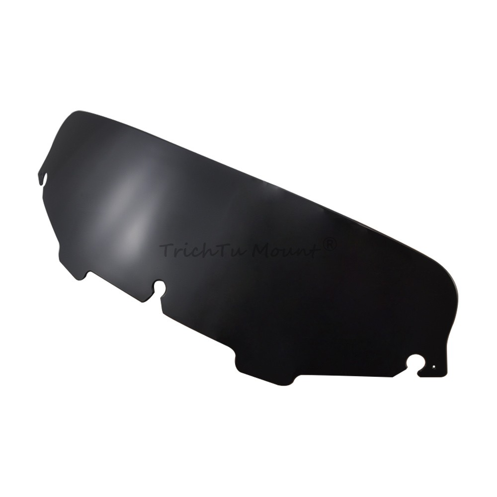 Black 5" Windshield Windscreen For Harley Electra Glide Standard FLHT 1996–2009