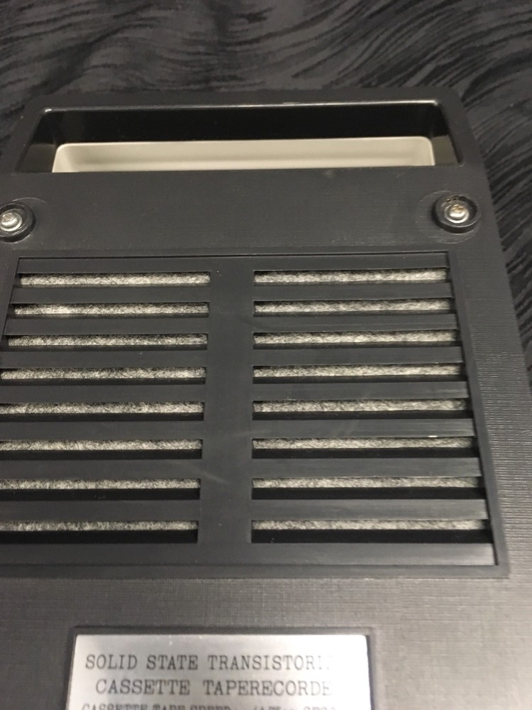 Vtg Stewart AC/DC Solid State Transistorized Cassette Tape Recorder Model 8-K