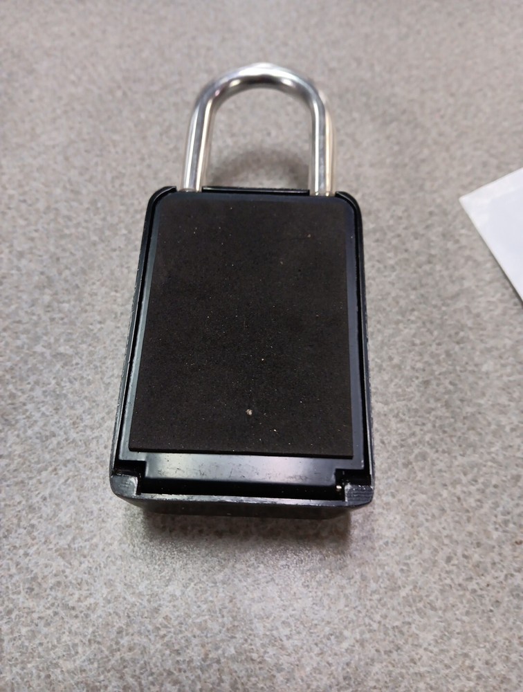 Small Three ( 3) Easy to remember Letter Hanging Key Lock Box