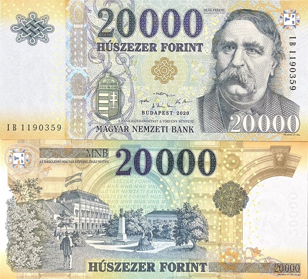 Hungary 20000 Forint 2020 P 207 c UNC