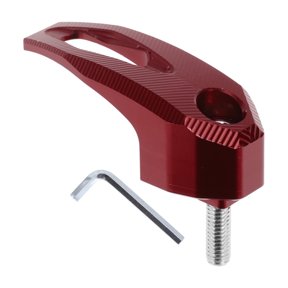 Alloy Motorcycle Hook with Screw and Key 1 Set Red