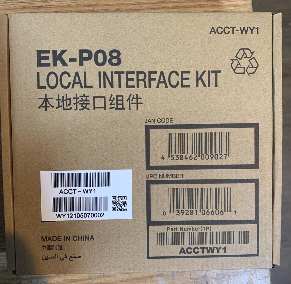 New! Konica Minolta ACCTWY1 EK-P08 Local Interface Kit USB Interface