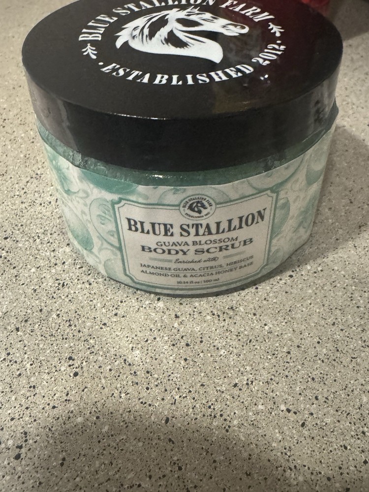 Blue Stallion Body Scrub