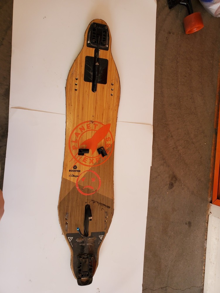 Boosted Board V2 longboard Deck with wires