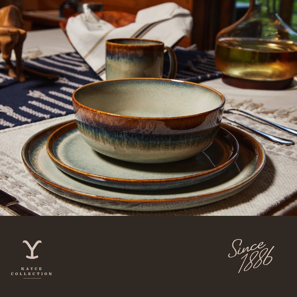 Ceramic Oval Platter, Yellowstone Collection
