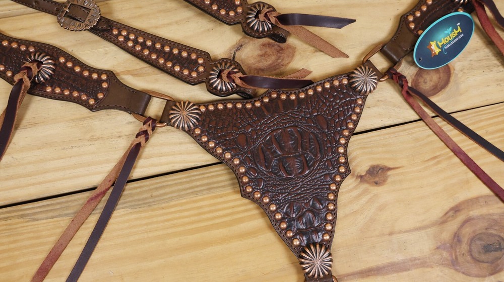 Headstall & Breast Collar Tack Set for Horse