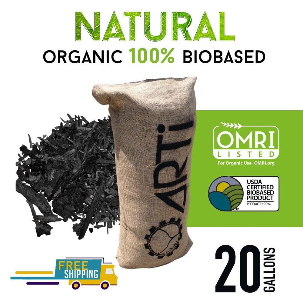 ARTi Biochar Granular Particles - 20 Gallons