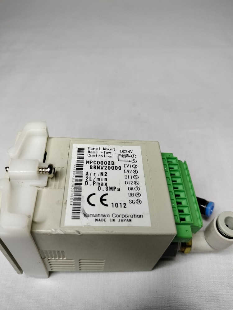 Azbil MPC0002B BRNW2000 Panel Mount Mass Flow Controller