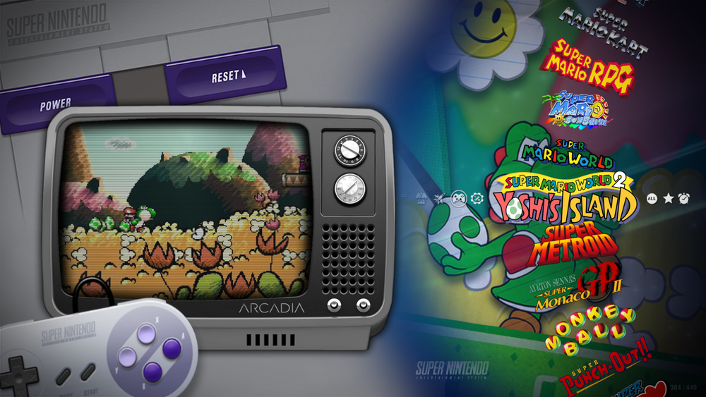 Arcadia Console, Arcade game System