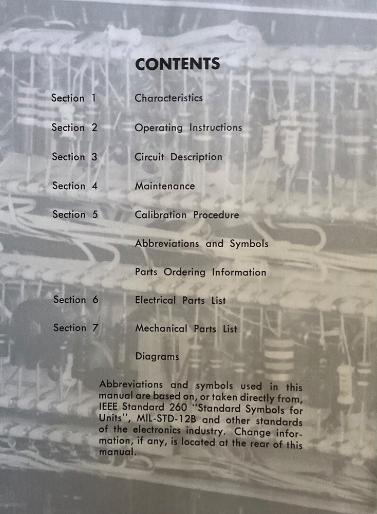 Tektronix Type L Plug-In Preamplifier Instruction Manual