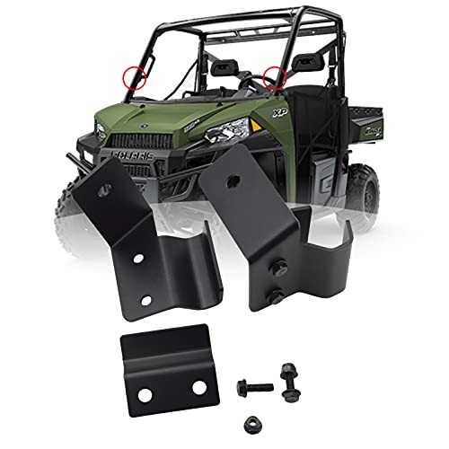 Front Side Pillar Pro-fit Cage Mounting Brackets Compatible with Polaris