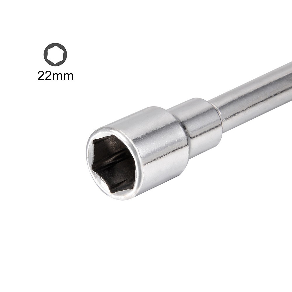 22mm Metric L Shaped Angled Open Hex 6 point Socket Wrench Spanner