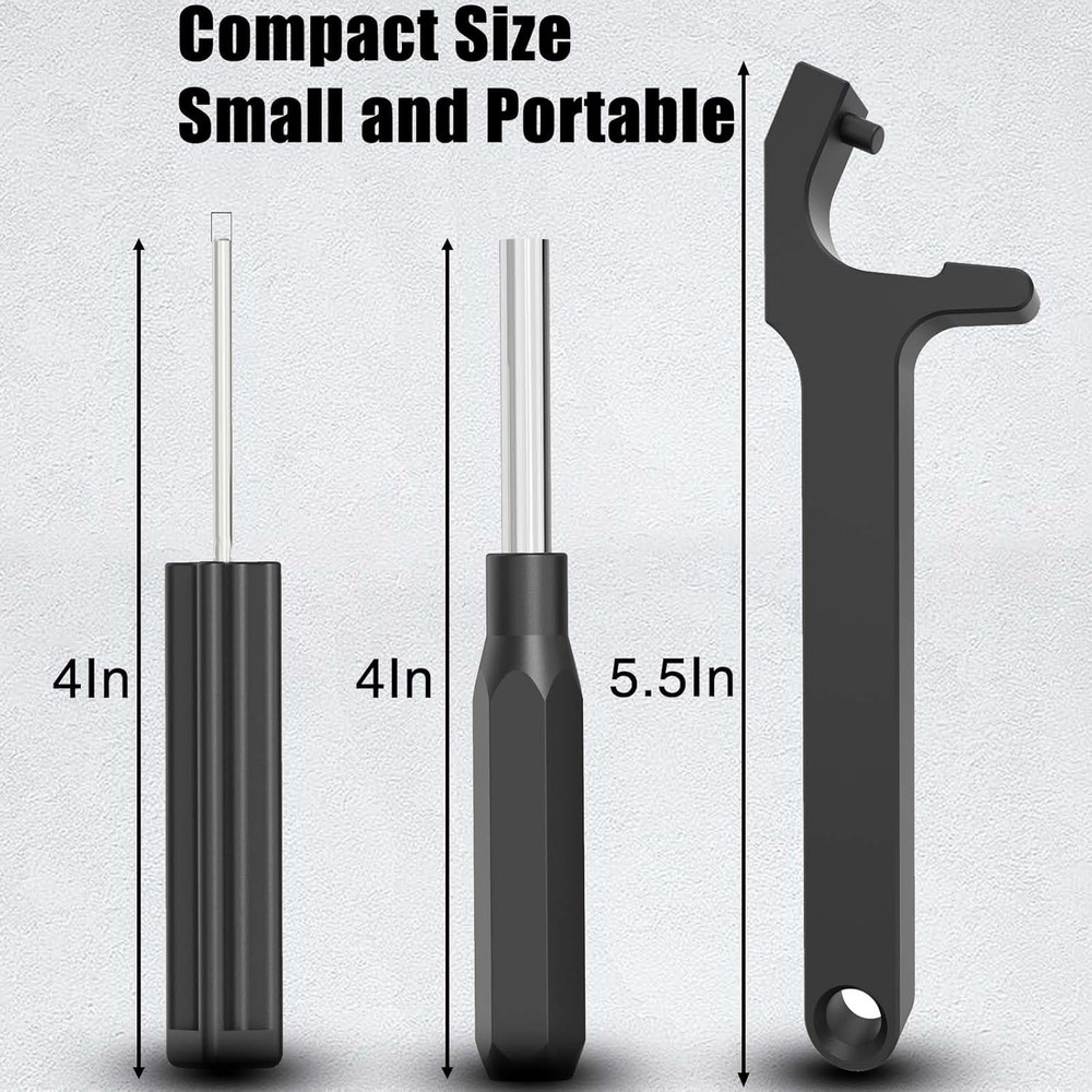 Tool Kit for Glock, Front Sight Remove Magazine Disassembly Small, Black